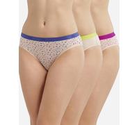 Dim Pack de 3 slips de algodón elástico con estampados juveniles de la gama Pockets Coton DIM. Multicolor 44 (44-46)