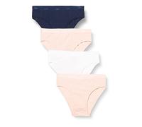 Dim Pack De 4 Bragas Con Cintura Elástica Y Logo Les Pockets Niña x4, Multicolor, 8 años