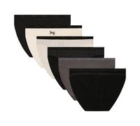 Dim Pack De Bragas Les Pockets Cotton Stretch Mujer x6