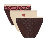Dim Pack De Braguitas De Algodón Les Pockets Mujer x3, Multicolor, L