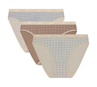 Dim Pack De Braguitas De Algodón Les Pockets Mujer x3, Multicolor, M