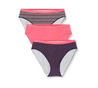 Lote de 3 braguitas Les Pockets de algodón stretch Mujer Talla 48/50. Color Rosa