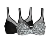 Dim Pack De Sujetadores Sin Aros Generous Classique Mujer x2