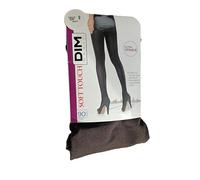 Dim Panty Ultra Opaco, 90 DEN, Marrón, Poliamida y Elastano, Talla 2, Suave al Tacto, Moderno, Básico (FR/ES, Letras, M, L, Regular, Regular, NEGRO)