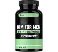 DIM para hombres 300 mg: favorece el equilibrio hormonal y la vitalidad, y mejora el rendimiento físico ,1pc