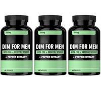 DIM para Hombres 300mg, Apoya el Equilibrio Hormonal y la Vitalidad,3pcs