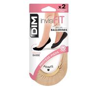 Dim Salvapies Easy Day Especial Bailarinas 52D Mujer x2, Beige, S-M