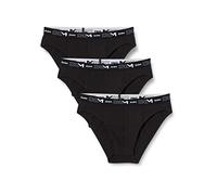 Dim Slip Cotton Stretch Confort X3, Slip Hombre, Negro (Black), XXL