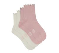 Dim Socquettes Femme Modal à Volants x2