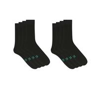 Dim Sport X3 Calcetines, Blanco Rayas Coloridas, 39-42 (Pack de 4) Unisex Adulto