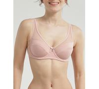 Dim Avec Armatures Generous Coton Bio X1 Sujetador, Arcilla Rosa, 90C para Mujer