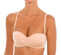 Dim Sujetador Bandeau Sin Aros Invisifree Mujer x1, Beige, 80B