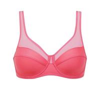 Dim Sujetador con armaduras generosas clásicas para Mujer x1, Granadina, 90B