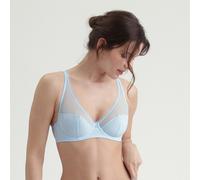 DIM Sujetador DIM x INES DE LEE FRESSANGE. Color AZUL CARPETA