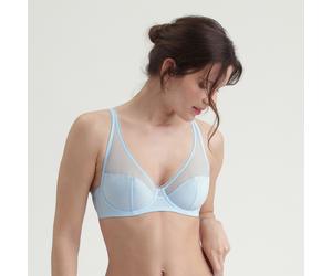 DIM Sujetador DIM x INES DE LEE FRESSANGE. Color AZUL CARPETA