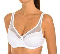 Dim Sujetador Generous Gran Capacidad Algodón Orgánico Mujer x1, Blanco, 105D