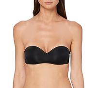 Dim Sujetador Bandeau Sin Aros Invisifree Mujer x1, Negro, 75B