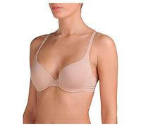 Dim Sujetador Push up Con Aros y Relleno Invisifit x1, Beige, 95C
