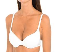 Dim Sujetador Push up Con Aros y Relleno Invisifit x1, Blanco, 95C