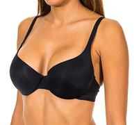 Dim Sujetador Push up Con Aros y Relleno Invisifit x1, Negro, 90B