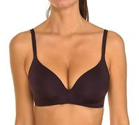 Dim Sujetador Triangle Paddé Sin Aros Invisifree Mujer x1, Marrón, 85C