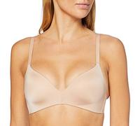 Dim Sujetador Triangle Paddé Sin Aros Invisifree Mujer x1, Beige, 95B