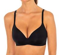 Dim Sujetador Triangle Paddé Sin Aros Invisifree Mujer x1, Negro, 75C
