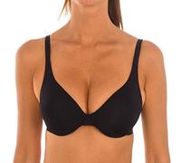 Dim Sujetador Triangle Paddé Sin Aros Invisifree Mujer x1, Negro, 75C