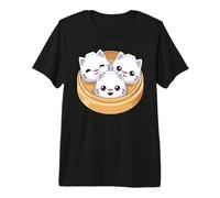 Dim Sum - Dumplings de Gato Kawaii para Mujeres, niños y niñas Camiseta Premium