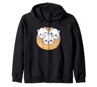 Dim Sum - Dumplings de Gato Kawaii para Mujeres, niños y niñas Sudadera con Capucha