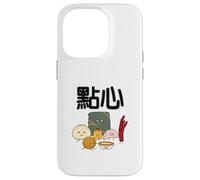 Dim Sum Family Bao Shaomai Bollos Chinos para el Desayuno Carcasa para iPhone 14 Pro