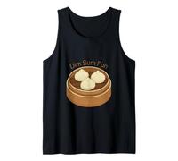 Dim Sum Hong Kong Foodies Regalo Comida China Idea de Regalo Chino Camiseta sin Mangas