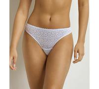 DIM Tanga DAILY DENTELLE. Color Blanco