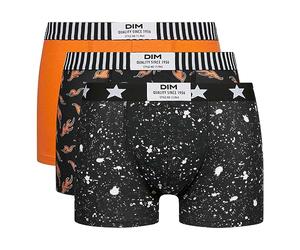 DIM Vibes Coton Stretch x3, Bóxer para Hombre, Multicolor, S