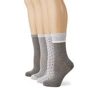 Dim Medias Ecodim Style Coton & Confort Mujer x4, Gris, Talla única