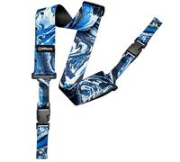 DiMarzio DD 2240S Steve Vai Signature - Correa para guitarra (con sistema ClipLock), diseño del Universo azul