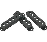 DiMarzio DM2000BK - Tapa para bobina simple (3 piezas), color negro