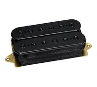 DiMarzio DP 100FBK+BK Super Distortion - Pastilla humbucker F-Spaced, color negro con polepieces negros