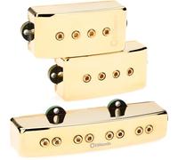 DiMarzio DP 307G Relentless P + J™ Pair, juego de pastillas para bajo eléctrico, cubierta dorada