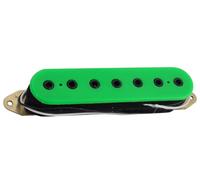 DiMarzio DP 701GN+BK Blaze Middle Steve Vai Single Coil - Pastilla para guitarra eléctrica, color verde