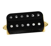 DiMarzio DP500BK Super PAF Ceramic - Humbucker de alta salida para guitarra eléctrica, aspecto vintage, color negro