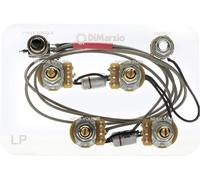 DiMarzio GW2101 Les Paul® arnés de cableado Interruptor de Palanca Recto y Olla de Eje Largo de 500k