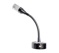 Dimatec luz de lectura flexi led 1 watt cromo