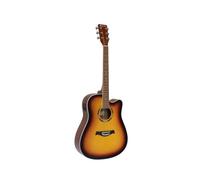 Dimavery 26231274 Sunburst - Guitarra western