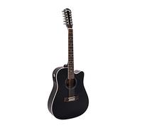 DIMAVERY DR-612 Guitarra Western 12-String, Negro