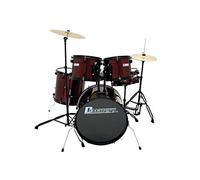 Dimavery DS-200 Set de tambores, Rojo Vino Set de tambores