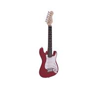 Dimavery J de la 350 y de la Guitarra eléctrica ST roja