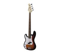 DIMAVERY Bajo eléctrico PB-320 LH, sunburst | Bajo eléctrico para zurdos