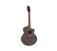 DIMAVERY STW-50 Western Guitar, marrón