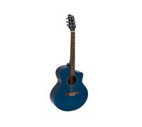 DIMAVERY STW-90 - Guitarra Western, color azul